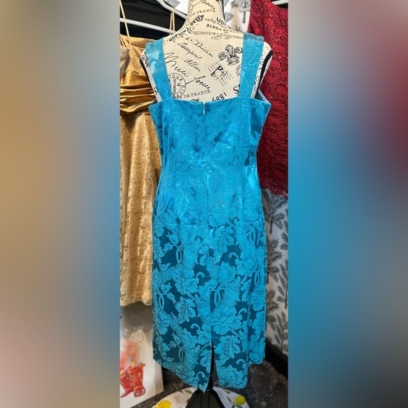 Nah nah Collection blue 2 piece dress blazer set size 10 - Picture 5 of 16